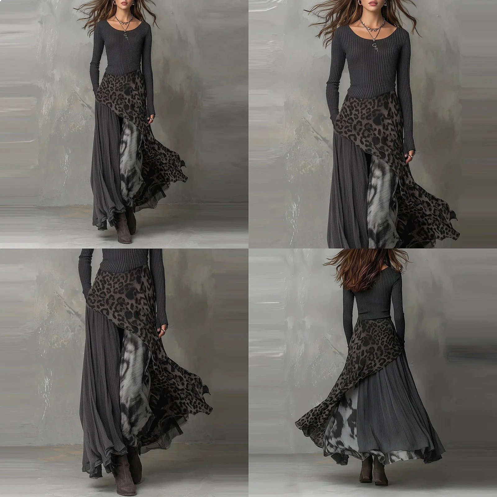 

Sexy Leopard Print Bodycon Dress Dresses Spring Summer Women Elegant Swing Evening Dress Tops