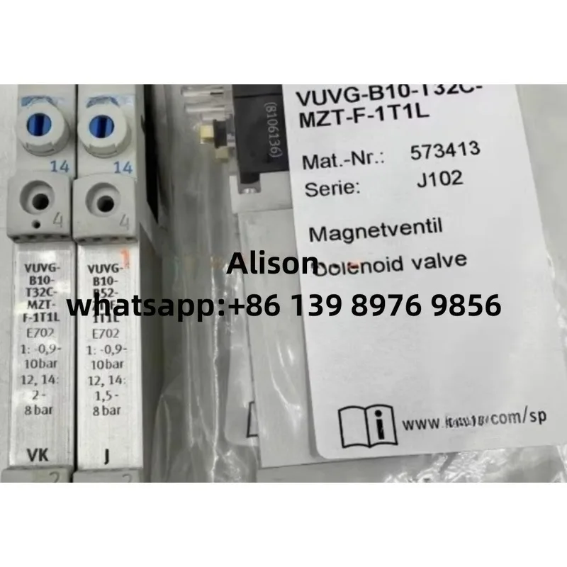 الأصلي VUVG-B10-T32H-AZT-F-1P3 566489 VUVG-B10-T32C-AZT-F-1P3 566487 VUVG-B10-M52-MZT-F-1P3 574367