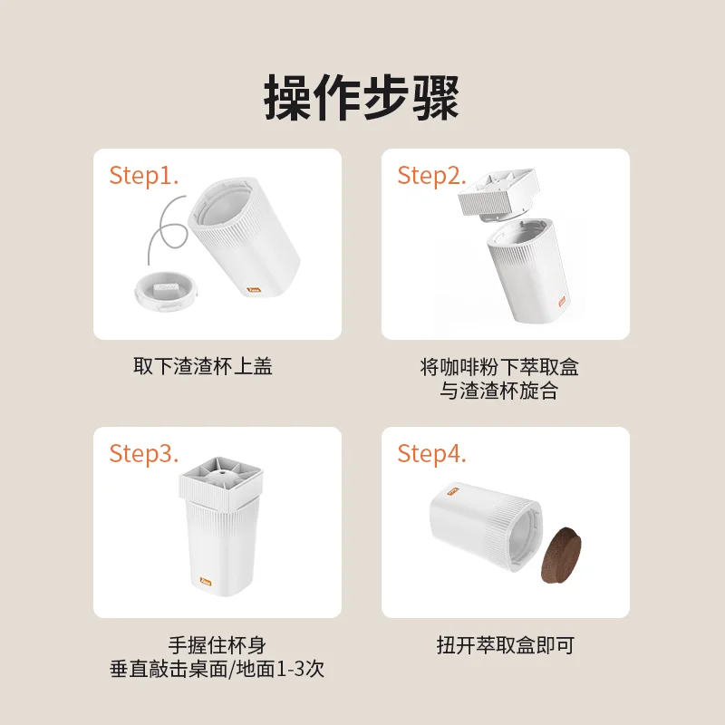 Tazza di scorie della scorta della scorta della scorta della macchina da caffè a capsule semiautomatica italiana portatile