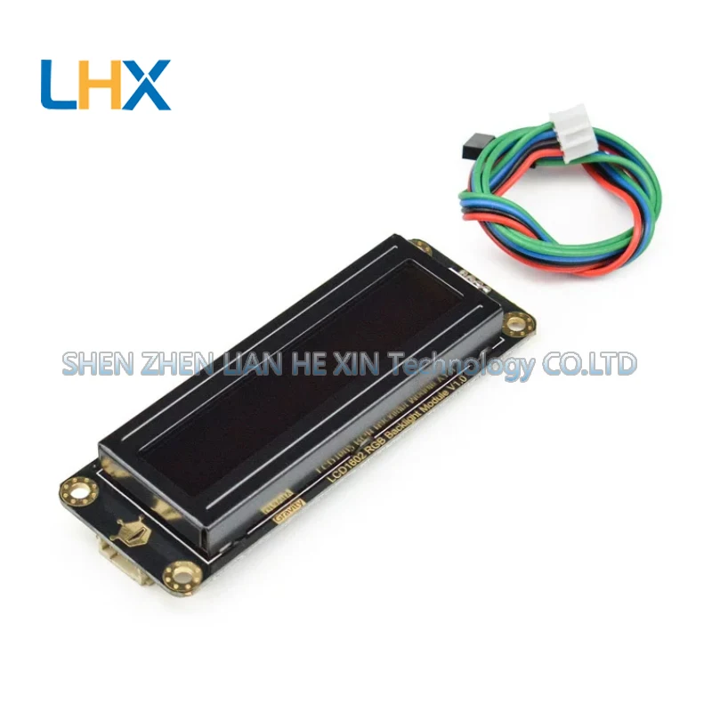 

I2C LCD1602 RGB color font liquid crystal display V2.0 DFR0554