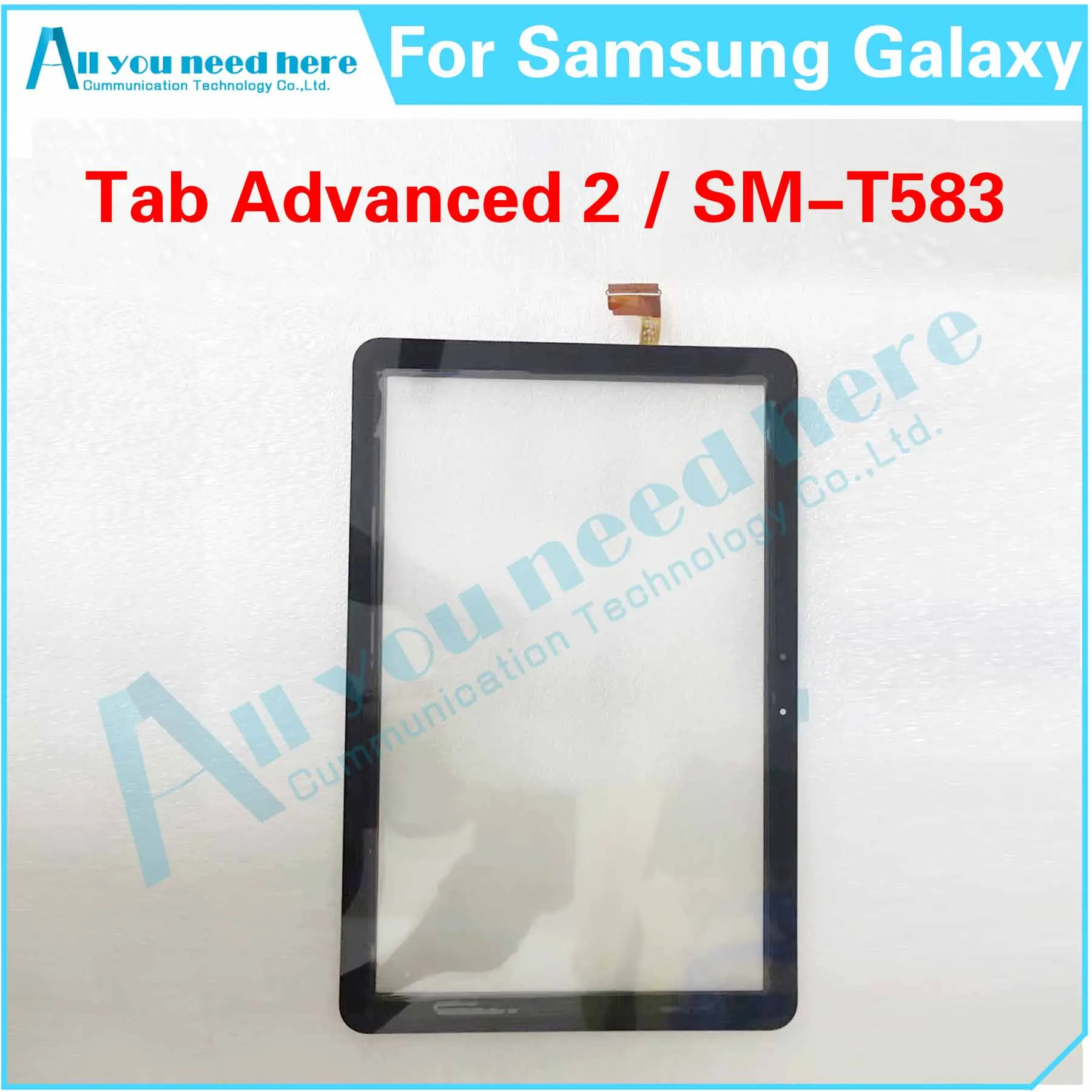 100% Test For Samsung Galaxy Tab Advanced2 SM-T583 T583 Touch Screen Digitizer Assembly For Advanced 2 Repair Parts Replacement