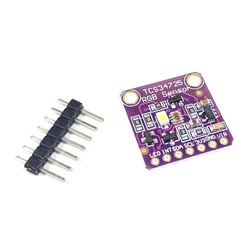 RGB Color Sensor TCS34725 with IR Filter and White LED for Arduino UNO R3
