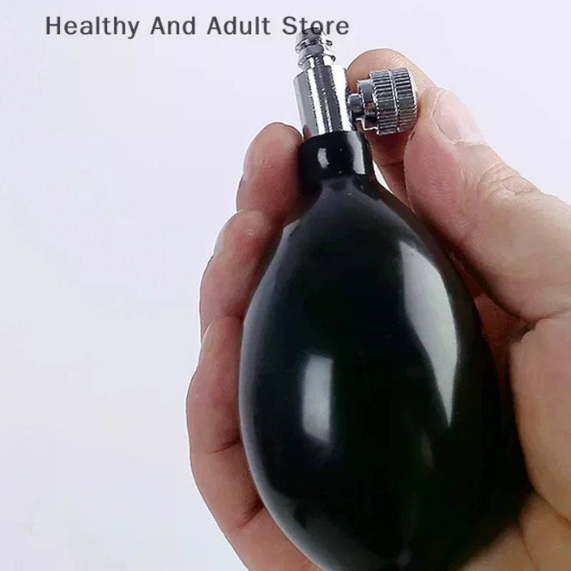 1pcs Inflatable Ball Blood Pressure Cervical Tractor Latex Air Inflation Balloon Bulb Pump Valve For Sphygmomanometer Tonometer view 3