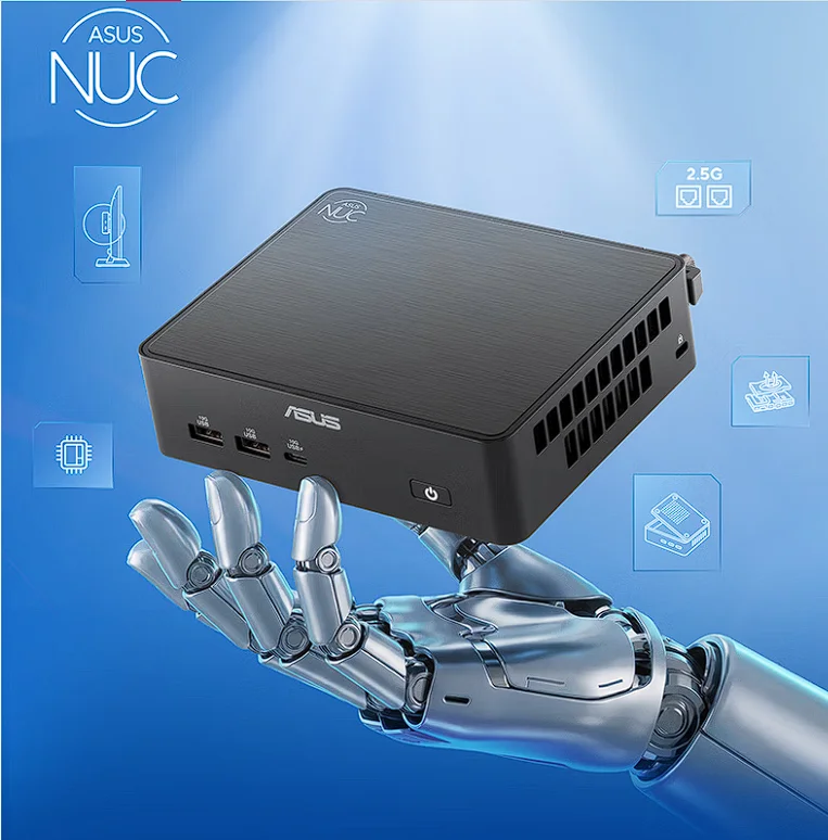 ASUS NUC16 Pro Ultra X7 358H Mini PC 32GB LPDDR5X 1TB SSD Intel