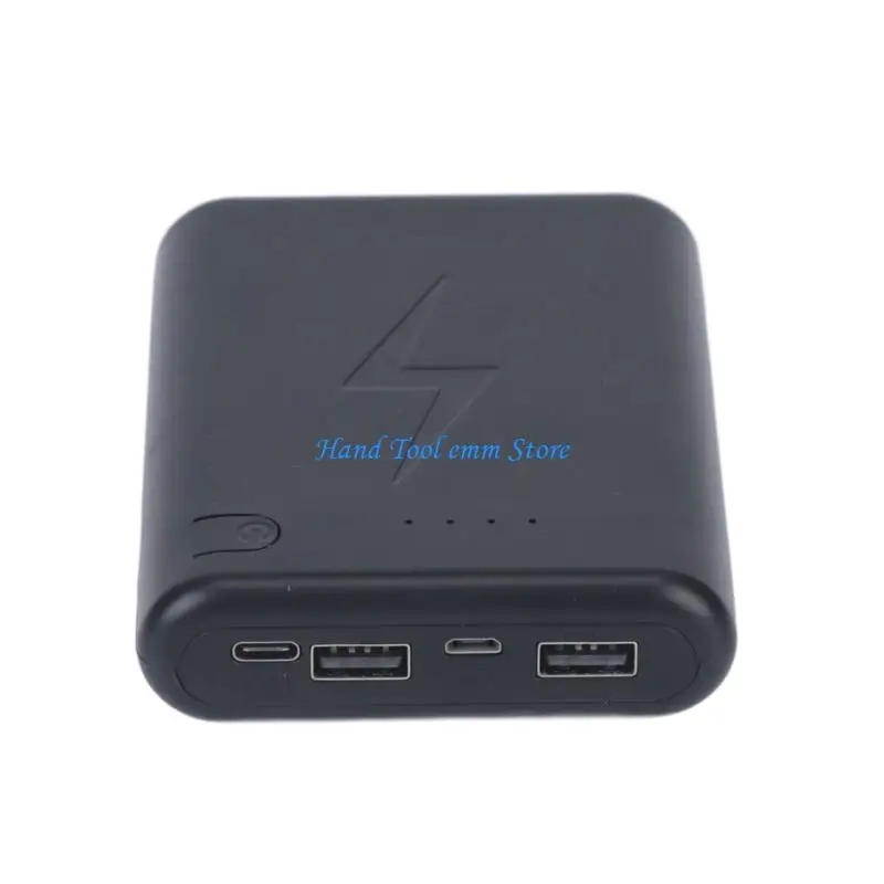 H37F Battery Pack Housing Case for Replacement, ABS Black Shell 105 x 80 x 25 mm for DIY Assembly, Repair Use, and Exterior