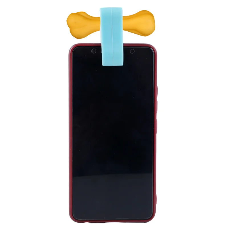 Pet self timer pet selfie clip can clip food dogs and cats mobile phone interactive dogs and cats toy