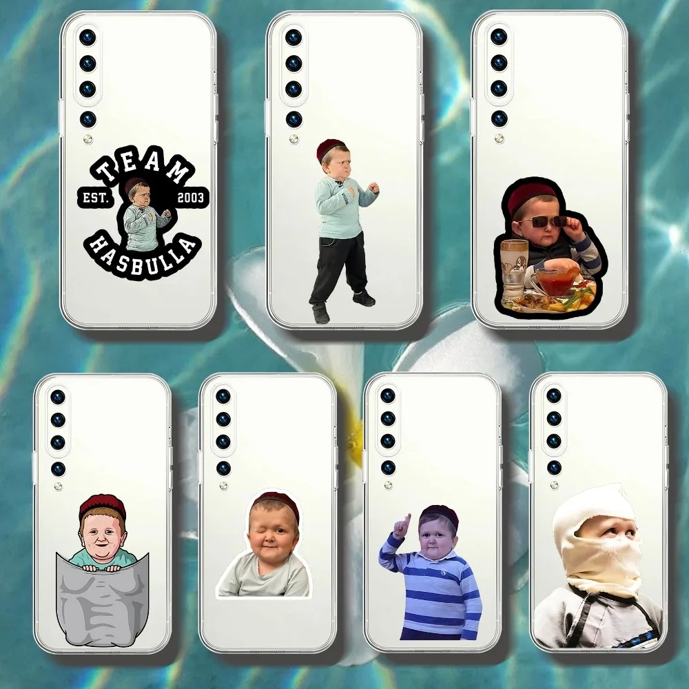 

Funny Hasbullah Phone Case For Xiaomi 11 Redmi Note 11 5G 8T 9A 9 10T Note8Pro Note9 12SUltra Transparent Case