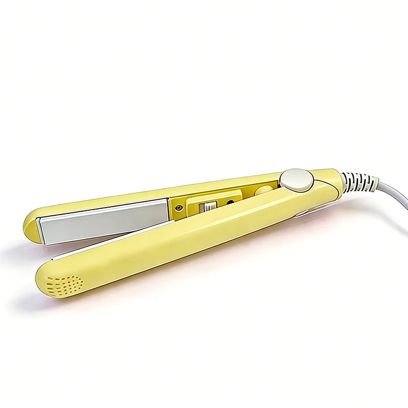Neue Curling Eisen Mini Haarglätter Eisen Keramik Glättung Styling Werkzeuge Haar Curler Flache Eisen Bart Haarglätter