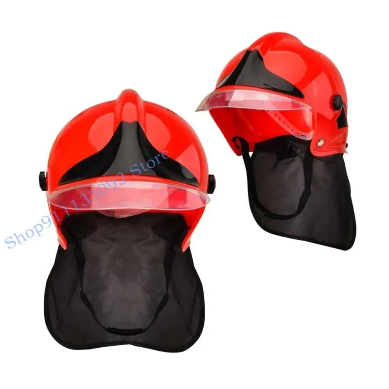 Costume pompier H9ed Casques durs Casqueur Fireman Casqueur Costume costume cosplay Halloween Costume pour enfants