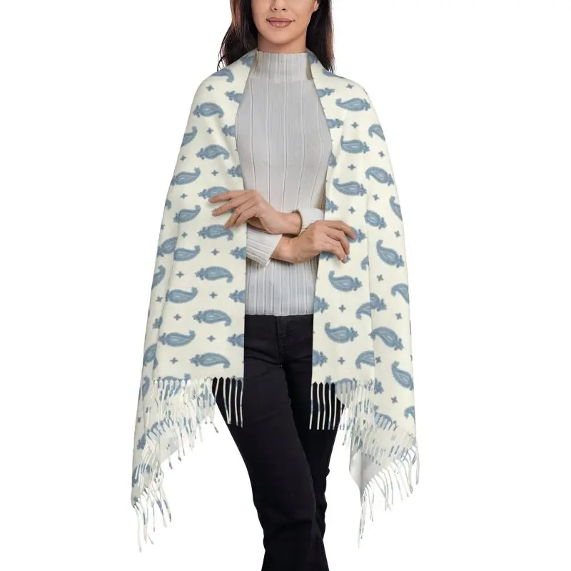 Paisley Print Leaves new Wraps model Scarf Cashmere Woman Wool Ladies Scarf Warm Scarf Women's Winter Scarves Autumn