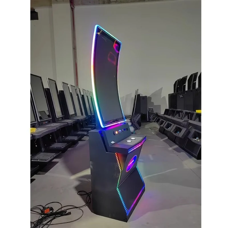 Factory direct sales 43-inch game cabinet multi-touch C-shaped display cabinet arcade game machine