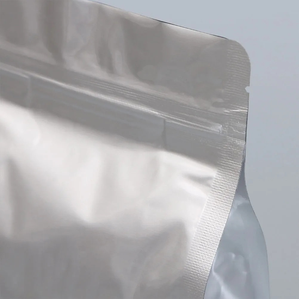 

20 Pcs Self-supporting Sealed Bags Snack Packing Food Packaging 6cm Aluminum Foil Tea