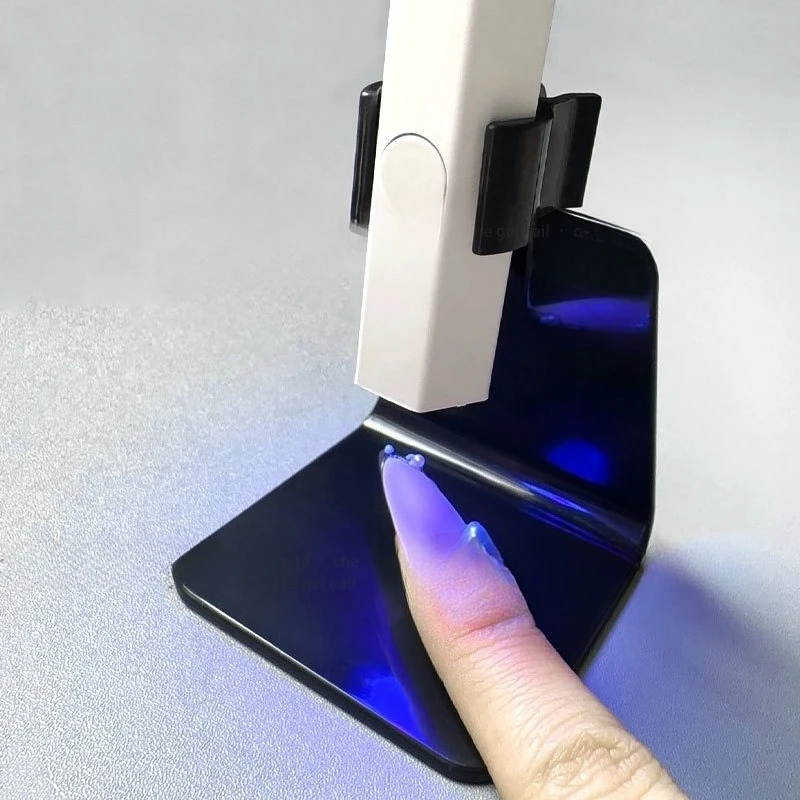 Handheld Nail Light Stand Portable Holder One-Line UV Lamp Manicure Curing Lamp Bracket Adjustable Stand Acrylic Nail Beauty