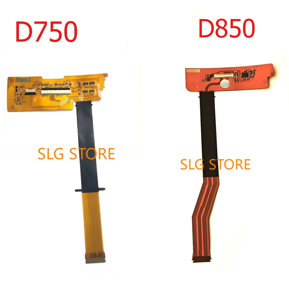 جديد عالي الجودة الغطاء الخلفي رمح الدورية LCD الشركة العامة للفوسفات الكابلات المرنة مع المقبس لنيكون D750 D850 كاميرا رقمية إصلاح جزء