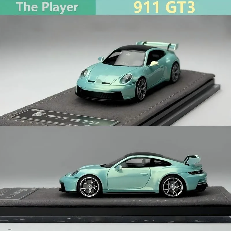 The Player 1:64 911 GT3 Resin Car Static Die-casting Car Collection Model Boy Gift Christmas Gift Boy Toy