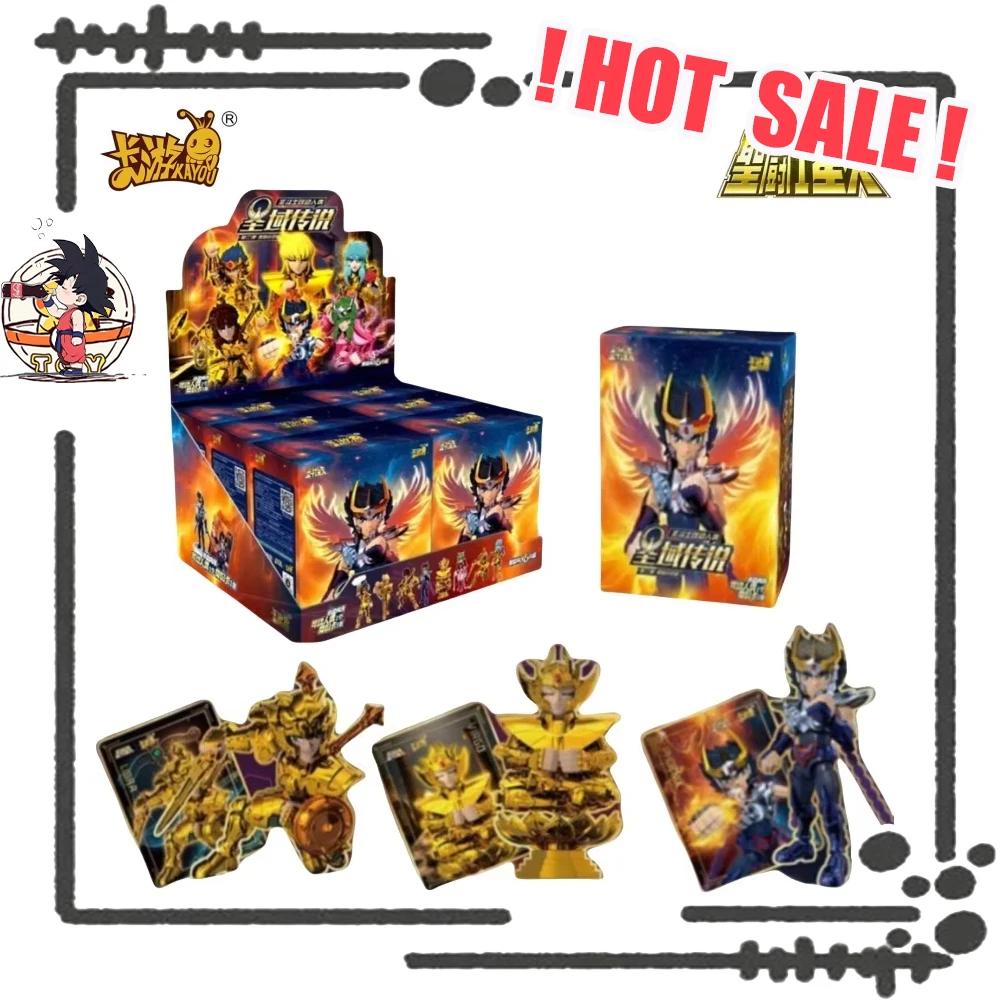 KAYOU純正聖闘士星矢カード伝説のドールサンクチュアリーシリーズブラインドボックス ゴールドウィル周辺機器ギフトオリジナルボックスおもちゃ子供向け