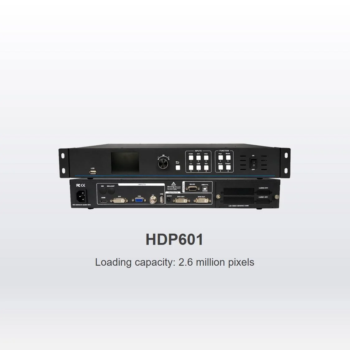 Huidu HDP601 HPD703 HPD703S Video Processor Optimized for Full Color HD LED Display Screen Featuring Advanced IC Electronic