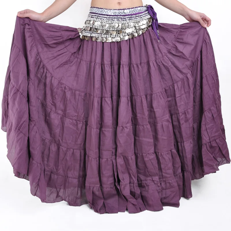 

Dancer Bohemian Skirt Tribal Dance Skirt Belly Dance Large Swing Skirt Suitable for Daily Performance Practice Stage