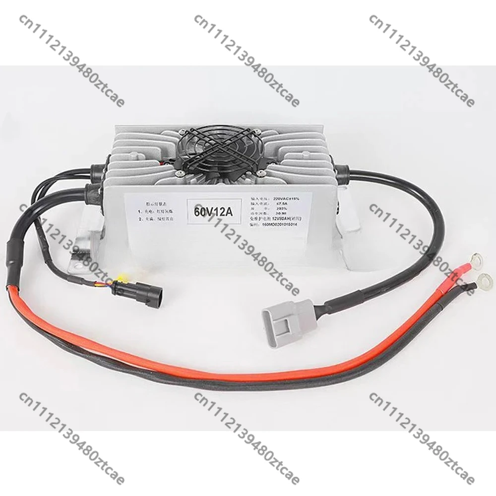 48V 60V 72V 152530A Lithium Battery Charger, Waterproof High Power Fast ChargingAdapterFour-Wheel Electric Vehicle Universal Use