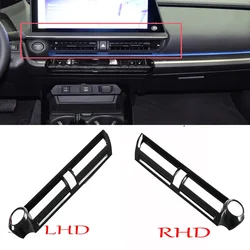 LHD RHD for Toyota Prius 60 Series 2023 2024 ABS Car Center Air Outlet Middle Ac Vent Decoration Sticker Cover Car Accessories