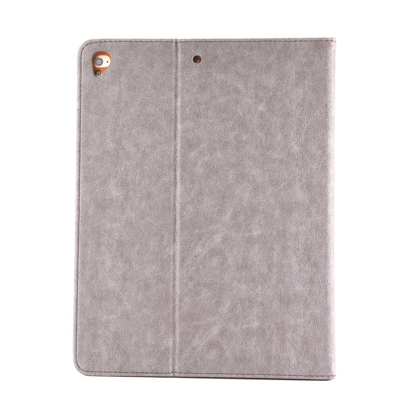 Para IPAD AIR/IPAD AIR2/IPAD PRO 9,7-2016/IPAD 9,7-2017/IPAD 9,7-2018 con soporte para ranura para tarjeta, carcasa protectora de cuero