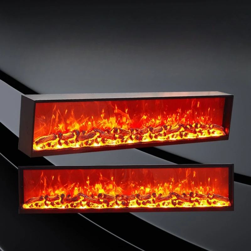 Electronic fireplace core false flame home heater fireplace decoration