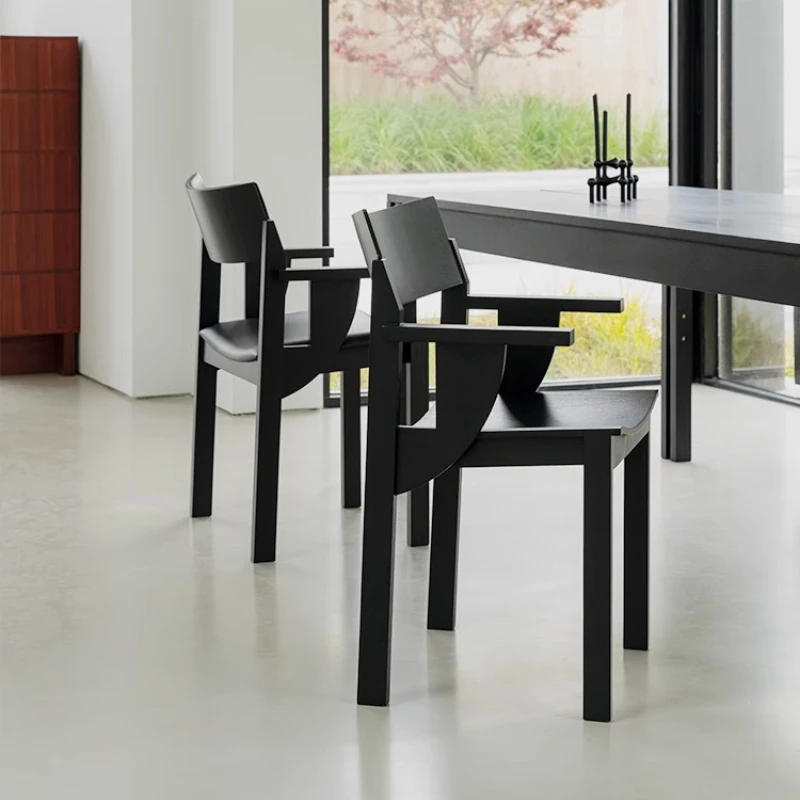 

Solid wood simple Chinese modern desk chair back chair dining chair