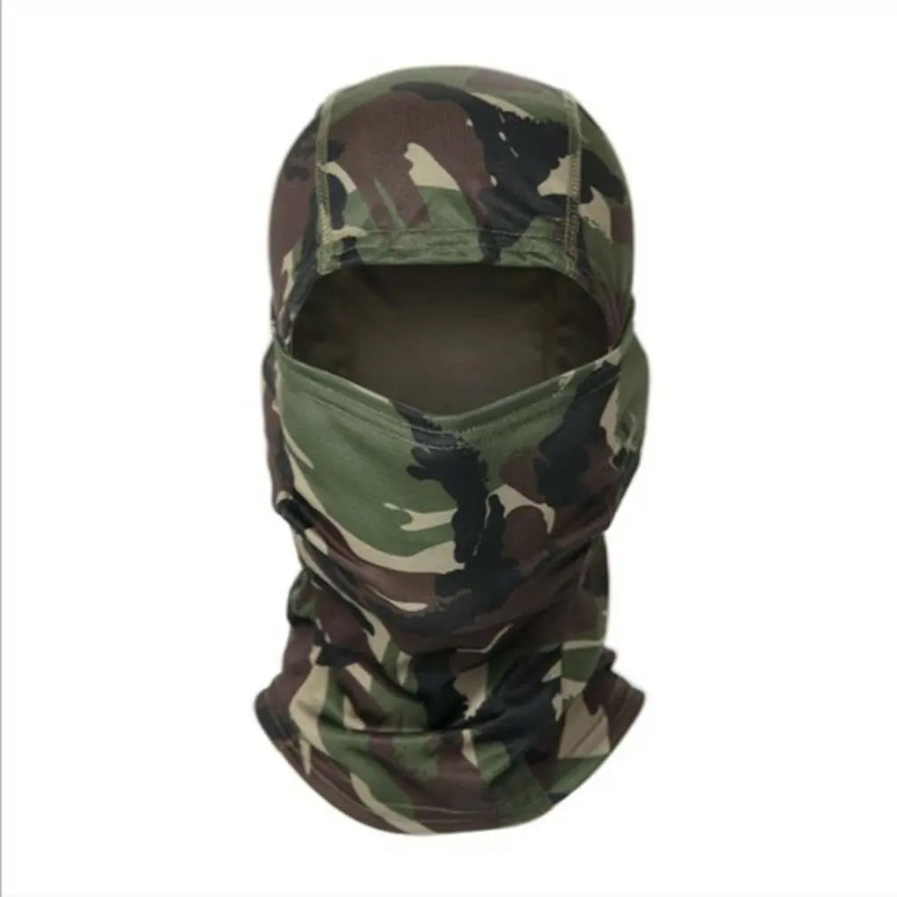 Maschera tattica Airsoft Passamontagna integrale Paintball Ciclismo Bicicletta Escursionismo Sciarpa Pesca Snowboard Maschere da sci Cappuccio Cappello Uomo Donna