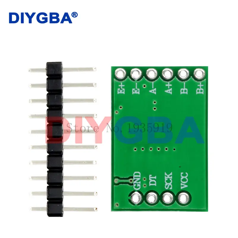 For Arduino Dual Channel HX711 Weighing Pressure Sensor 24-bit Precision A/D Module DIY Electronic Scale