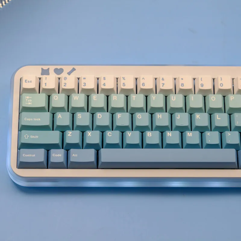 KBキャップ-Cherryプロファイルキーキャップセット,147キー,グラデーション,雪の呼び出し,PBT,昇華型,MXスイッチ,ゲーム用メカニカルキーボード