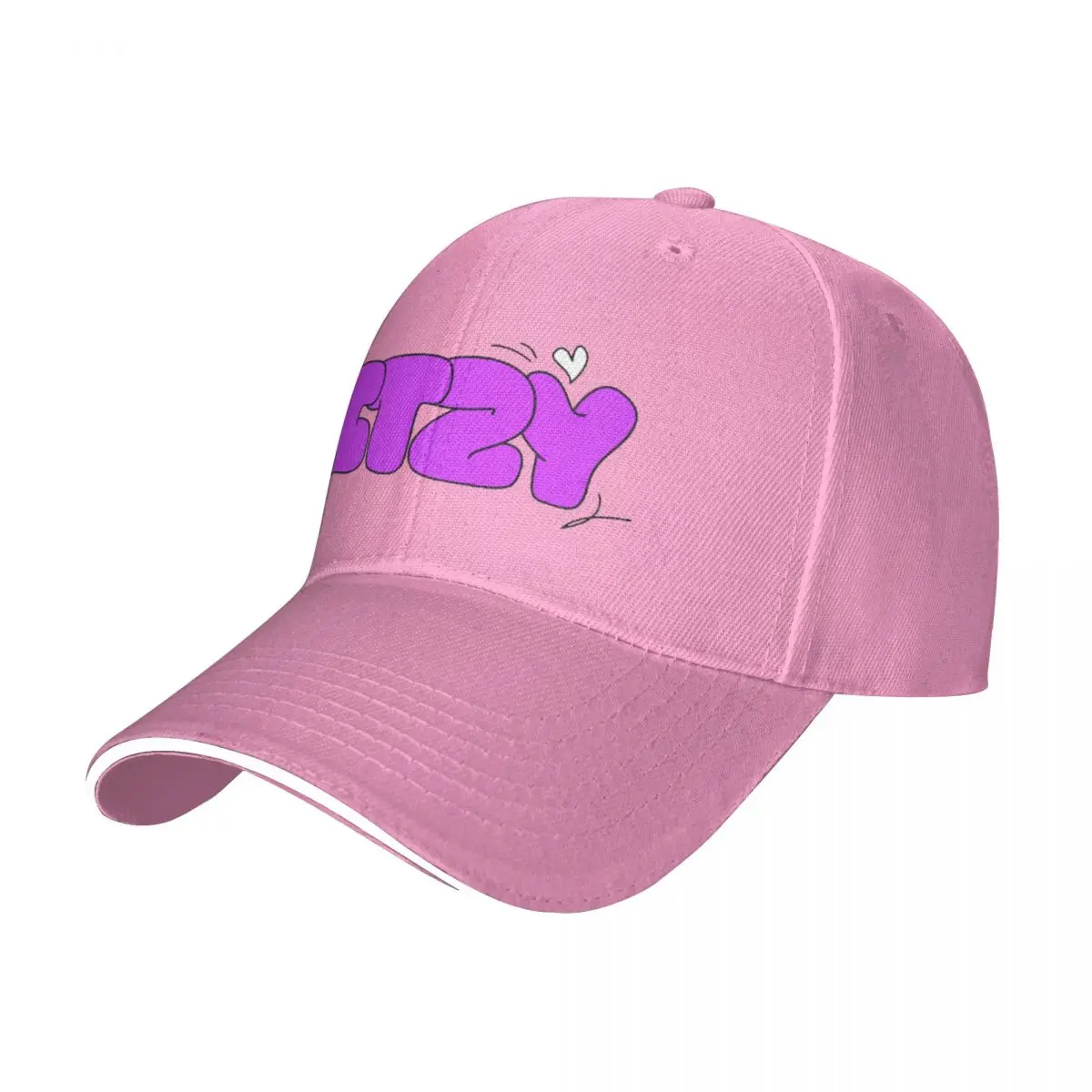 Itzy kpop love purple Bucket Hat Baseball Cap Ball cap Hiking hat Women's cap Men's