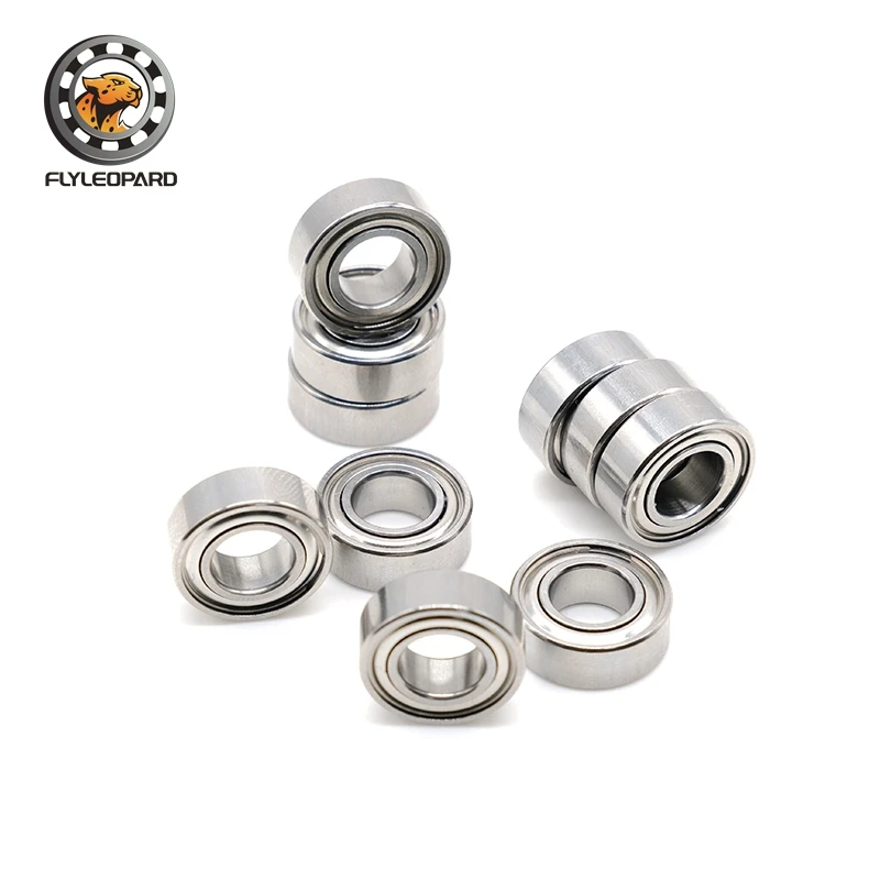 S687ZZ Bearing ABEC-7 10PCS 7x14x5 MM Miniature SUS440 Stainless Steel S687Z Ball Bearings S618/7ZZ