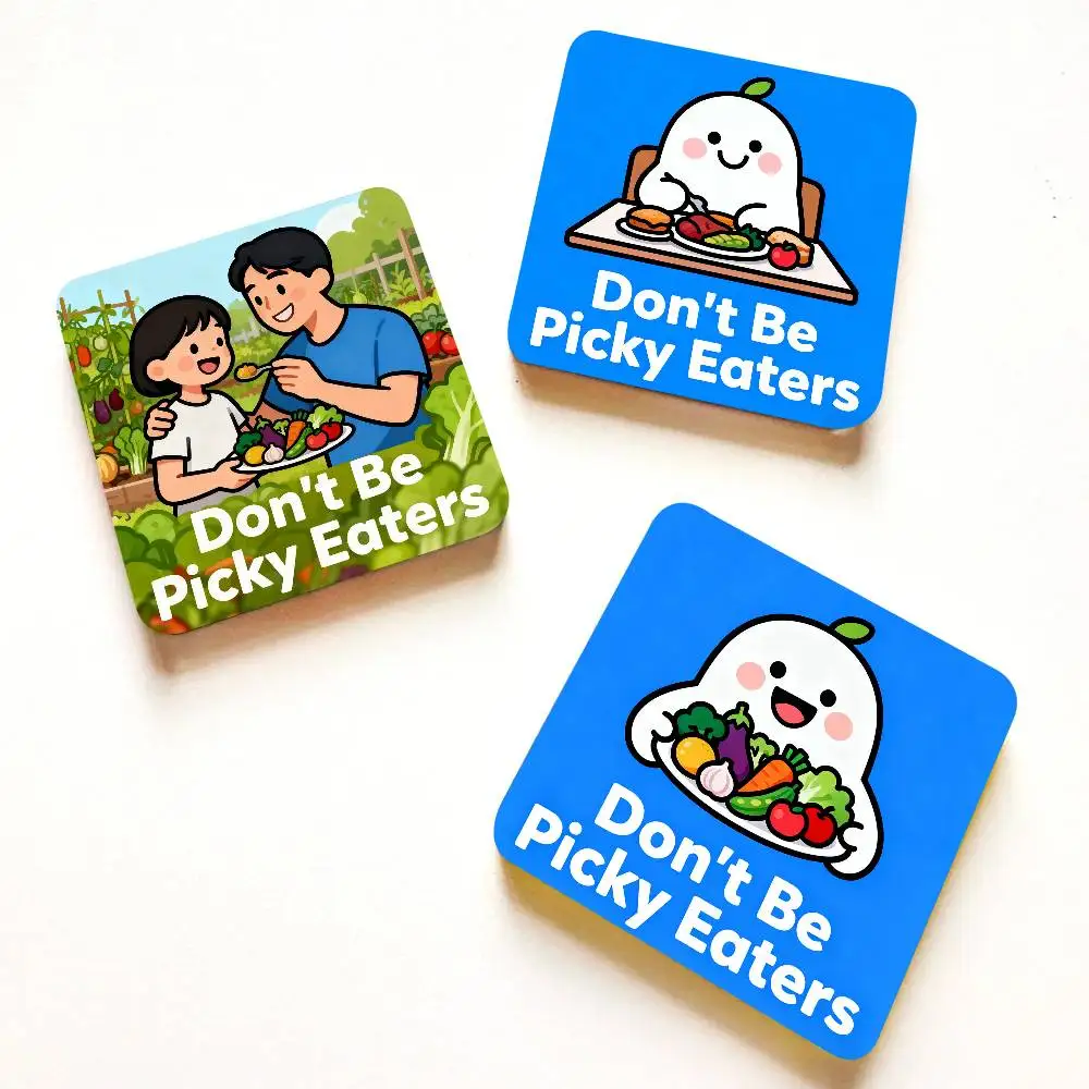 

Dont BePicky Eaters Refrigerator Magnet Personalized Creative Magnetic Stickers With Magnets