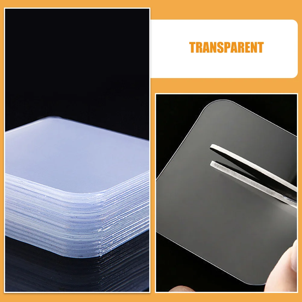 150 قطعة شريط لاصق على الوجهين واضح Traceless للتعليق على الحائط الملصقات الحرف بالونات سكرابوكينغ القابلة للإزالة #2