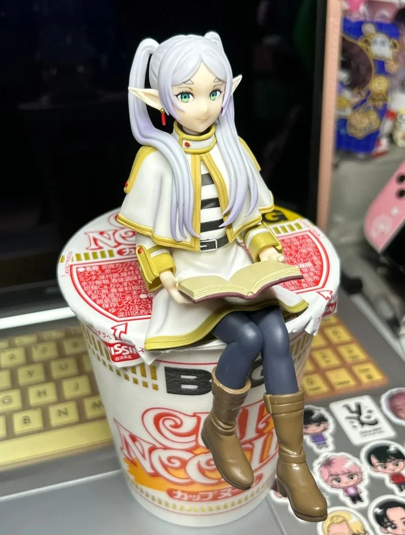 

14cm Noodle Stopper Sousou No Frieren Frieren Beyond Journey'S End Action Figure Anime Girl Figure Collectible Model Toys Gift