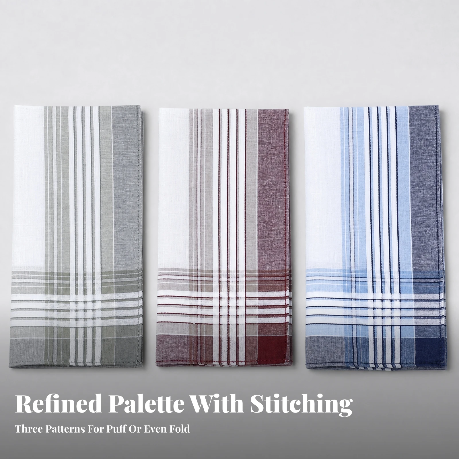 3-pieces-woven-plaid-handkerchief-lightweight-plaid-pocket-square-check-pocket-square-absorbent-hankie-long-lasting
