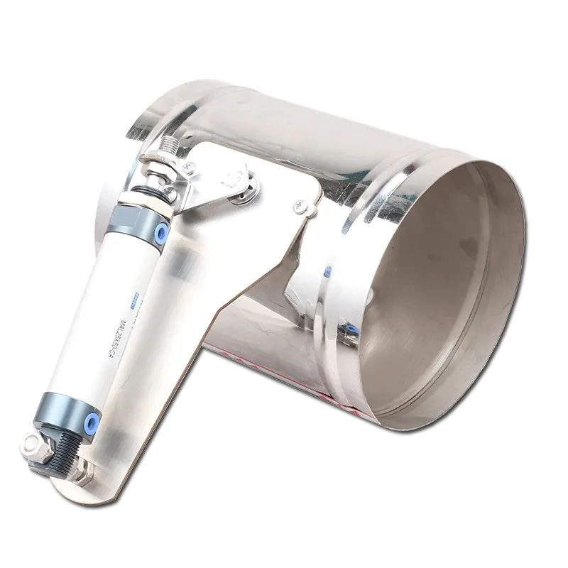 Stainless steel pneumatic air valve circular closed air check valve air volume control valve