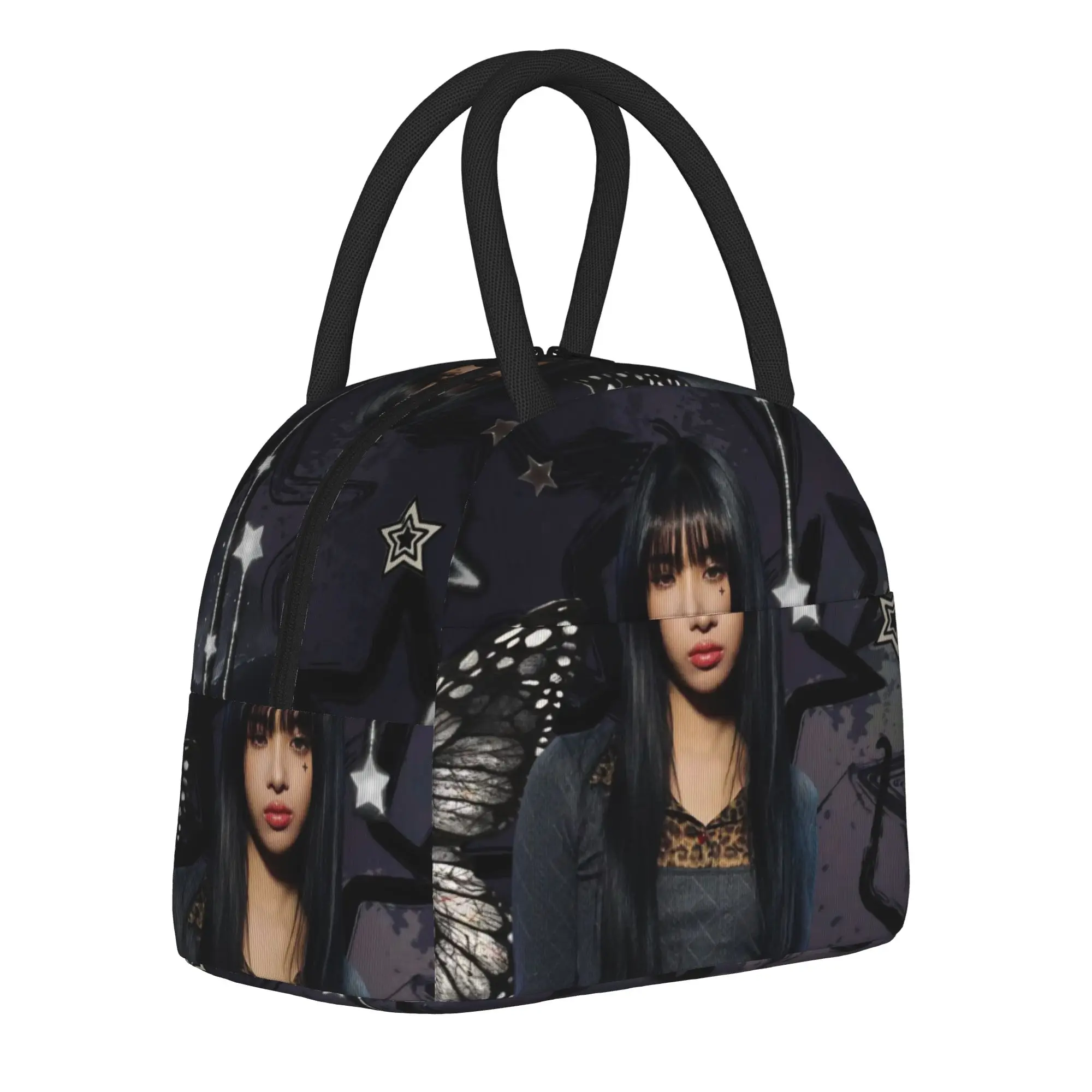 Katseyes Sophia Kpop Girl Group  Insulated Lunch Bags Thermal Bag Lunch Container  Large Tote Lunch Box for Men Women Work