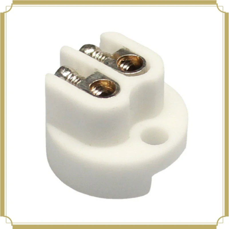 MS09 Ceramic Lamp Holder with 4 Screws, A35 MS09, G6.35 / GX5.3 / G4 Surgical Light Socket