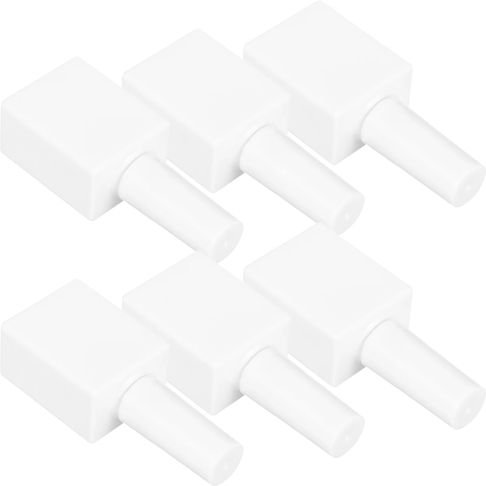 6 pezzi di bottiglie vuote per smalto, contenitori per gel riutilizzabili, a prova di perdite, dimensioni da viaggio, mix fai da te, crea nuovi pennelli colorati inclusi