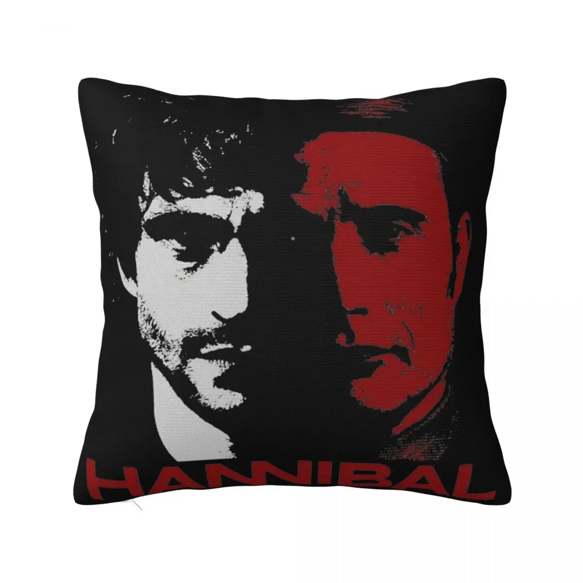 

Home Decor Hannibal Mads Mikkelsen Pillowcases Merch Pillow Covers Zippered Multi-Size