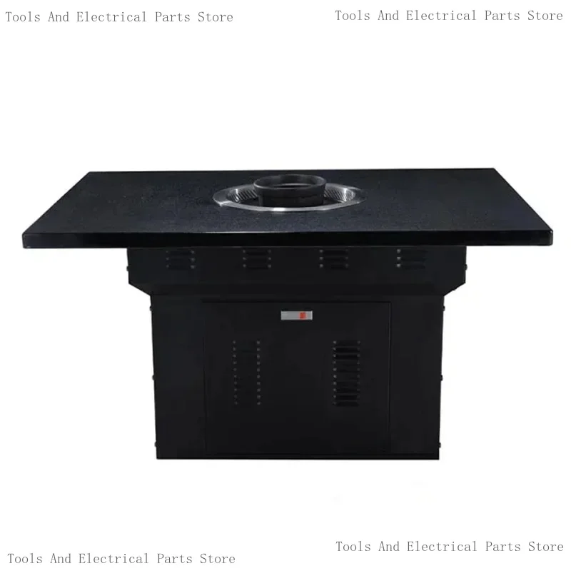 

Korean Restaurant Black Non Smoke Bbq Grill Table