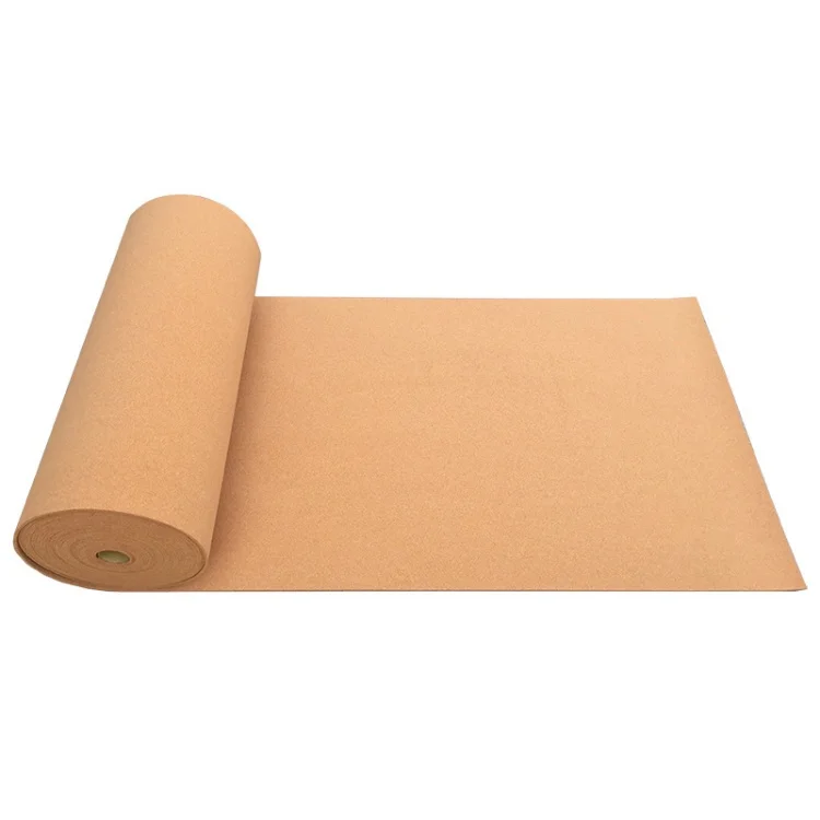 Wholesale 1mm-12mm Thickness Cork Sheet Customization 100% Natural Eco-Friendly Decorative Cork Roll 6mm 10mm Natural Cork Roll