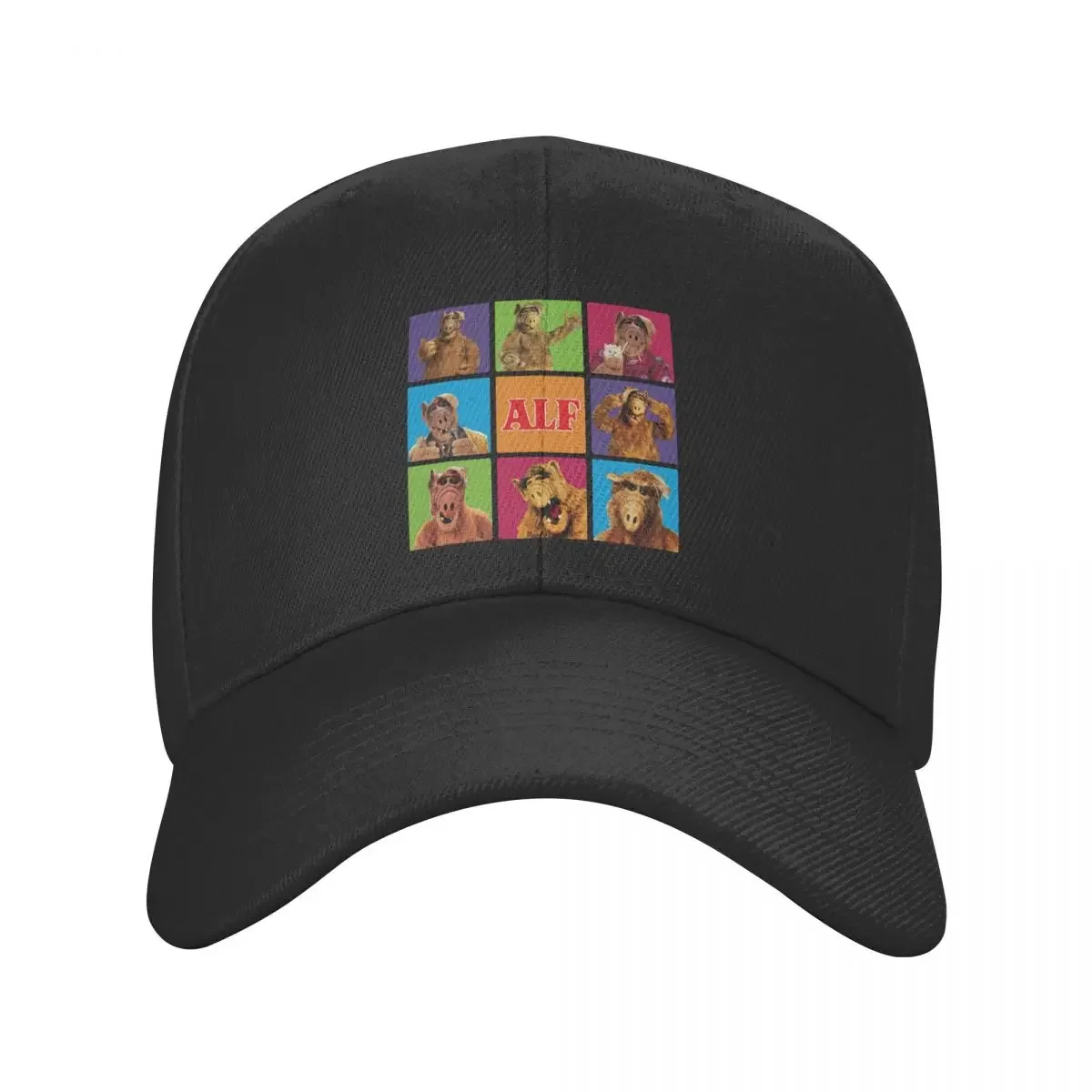 Alien Life Form ALF Meme Collage Baseball Cap Women Men Custom Adjustable Unisex Gordon Shumway Dad Hat Spring Snapback Caps