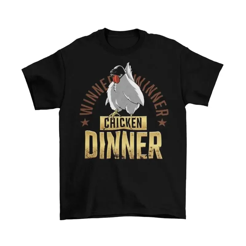 Winner Chicken Dinner T Shirt Adult Pubg H1Z1 Funny Sizes New