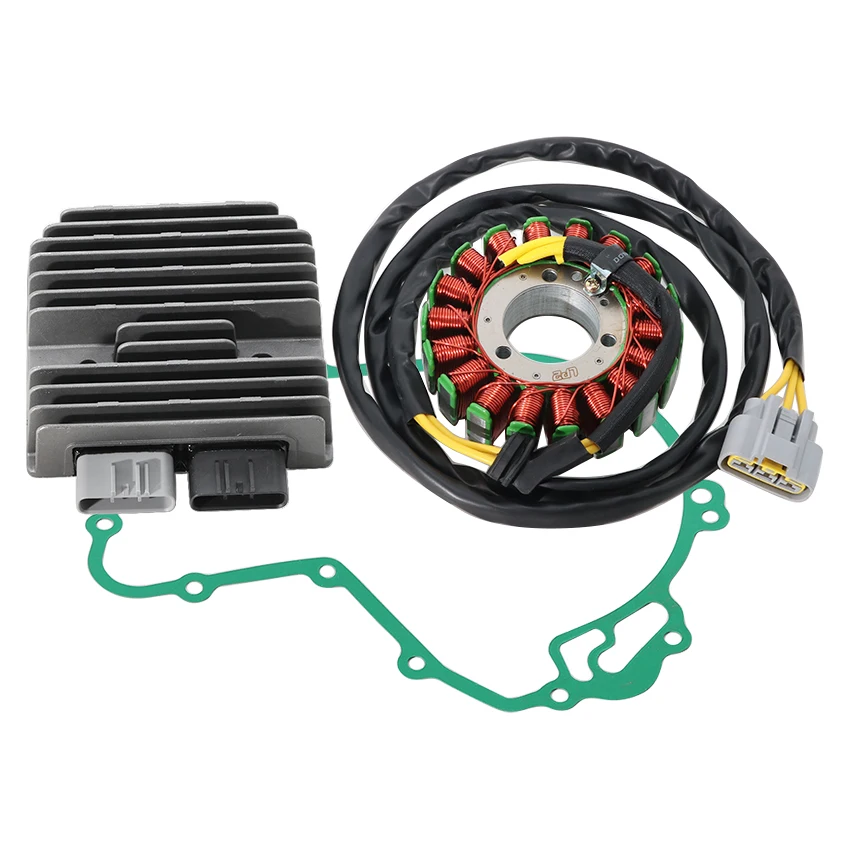 Motorcycle Gasket Generator Cover & Stator Coil & Regulator Rectifier Set For Can-Am Commander 1000R Outlander 650 Renegade 850