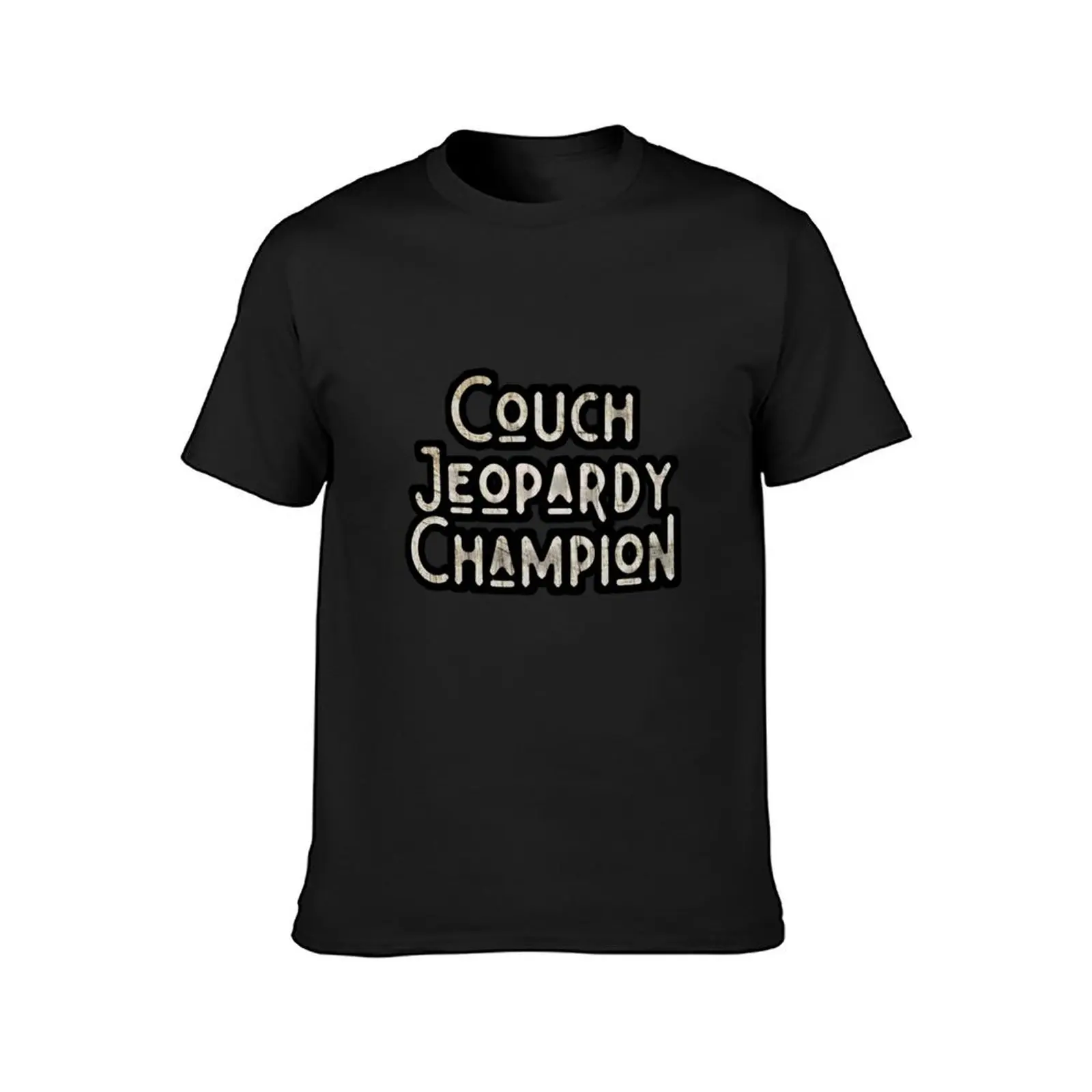 Funny alex trebek Couch Jeopardy Champion, gifts for holiday, gifts for friendship, gifts for moment. T-Shirt