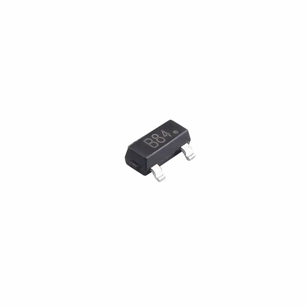 (100 pcs) BSS84A-TP SOT-23 (Marking B84) - P-Channel MOSFET -60V -170mA 8Ω 225mW