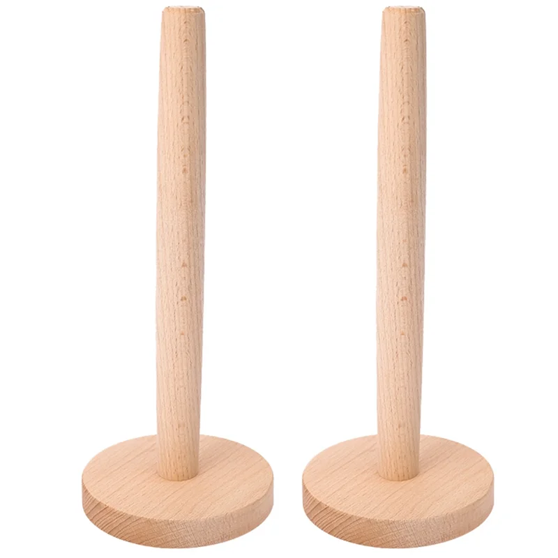 

AD23-Кухонный деревянный рулонный держатель для бумажных полотенец, вертикальная подставка для бумажных полотенец для ванной комнаты, одноразовые аксессуары для хранения бумажных полотенец