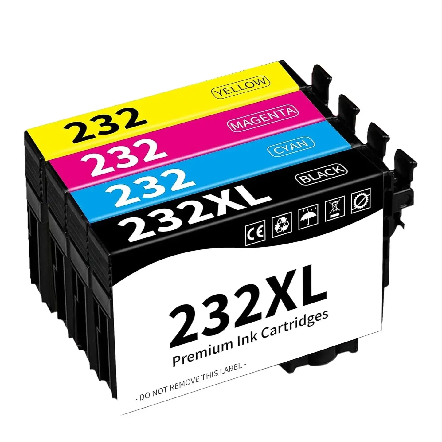 cartuchos de tinta remanufaturados epson para epson 232xl t232 xp4200 xp 4205 workforce wf2930 wf 2950 232 01